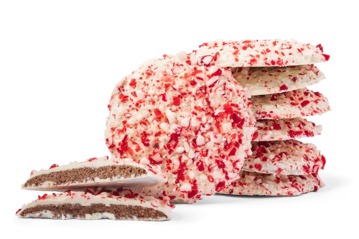 nuts White Chocolate Peppermint Cookie