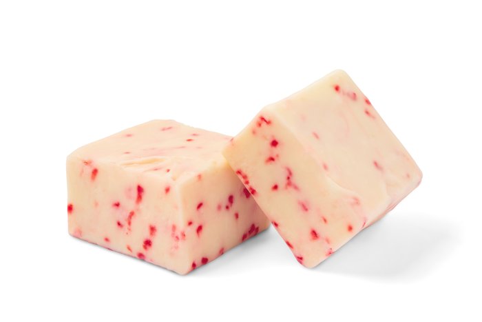 nuts White Chocolate Peppermint Fudge