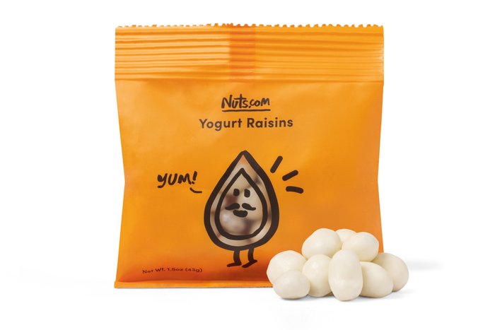 nuts Yogurt Raisins - Single Serve