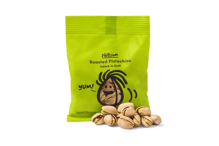 nuts Roasted Pistachios (Salted In Shell) - Single Serve