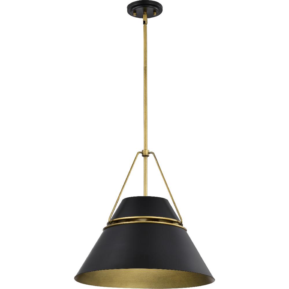 nuvo lighting Adina 3 Light 18 inch Matte Black Pendant Ceiling Light