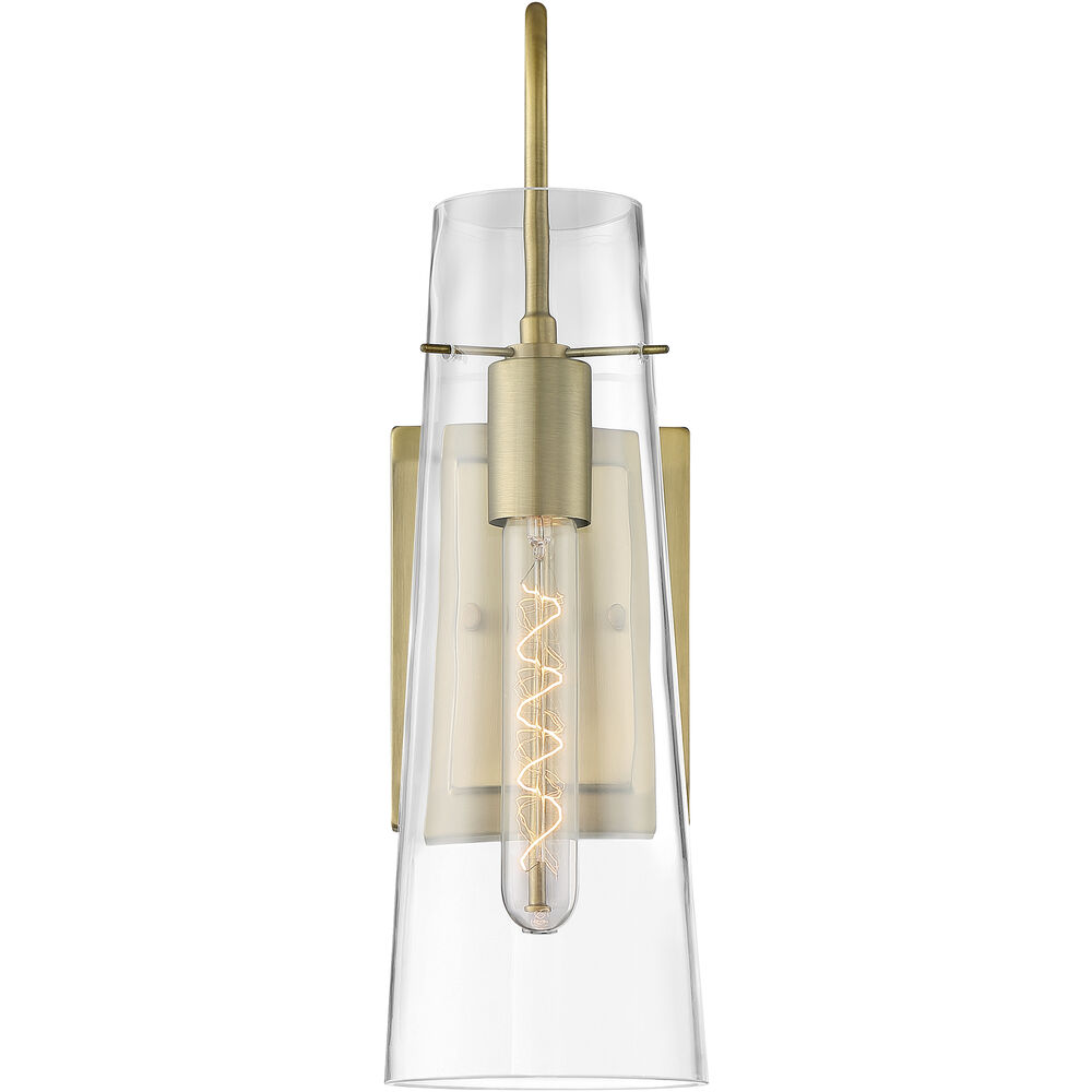 Nuvo Lighting Alondra 1 Light 5 Inch Vintage Brass Vanity Light Wall Light