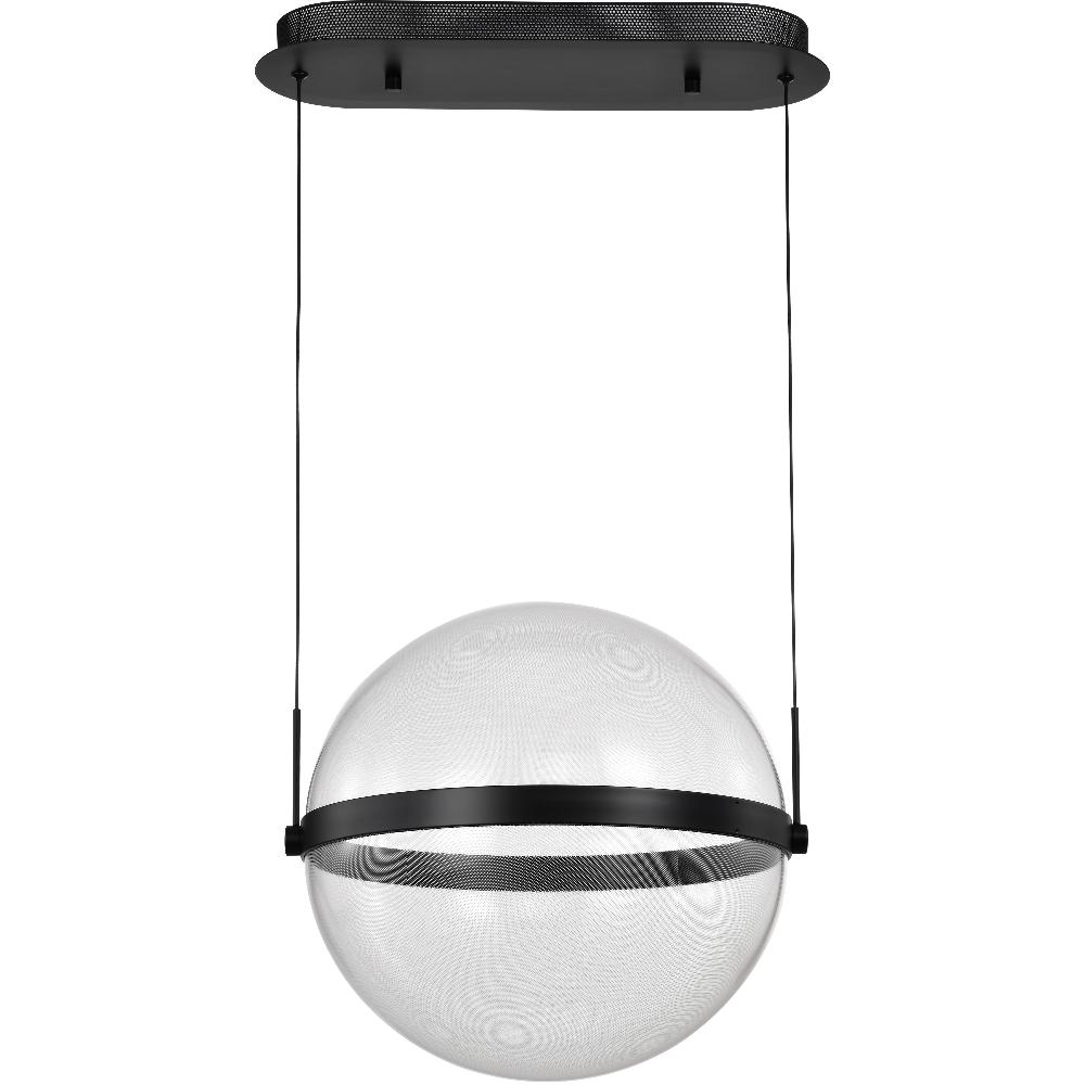 nuvo lighting Arvada LED 16.63 inch Matte Black Pendant Ceiling Light