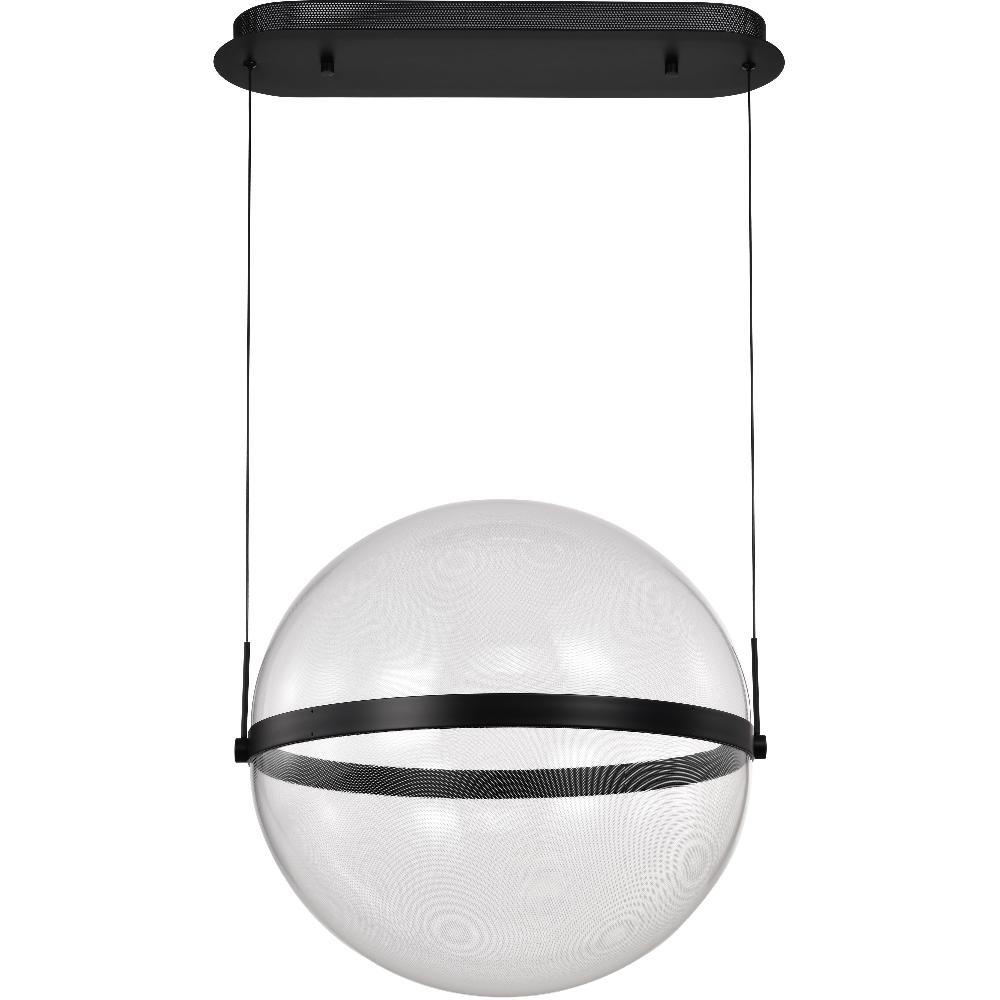 nuvo lighting Arvada LED 20.5 inch Matte Black Pendant Ceiling Light