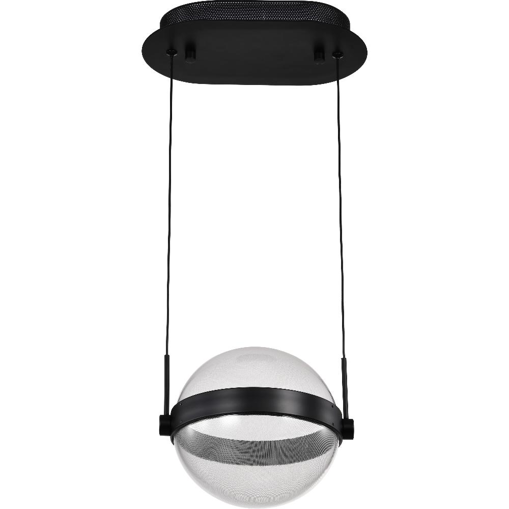 nuvo lighting Arvada LED 8.75 inch Matte Black Pendant Ceiling Light