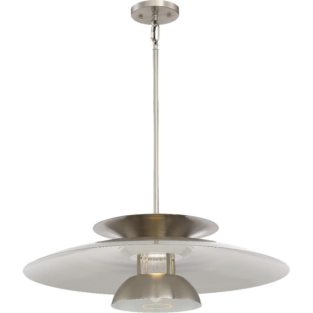 nuvo lighting Atom LED Brushed Nickel Pendant Ceiling Light