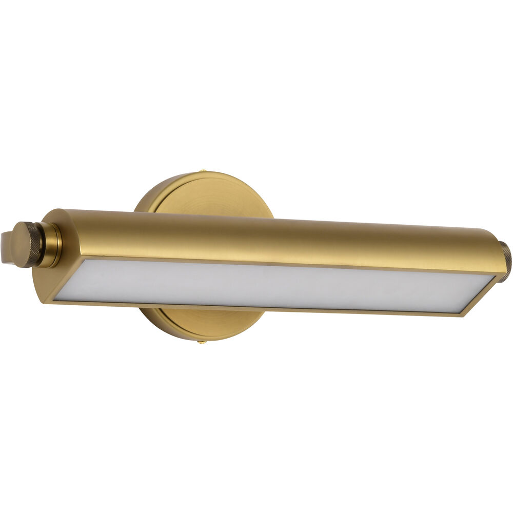 Nuvo Lighting Auden LED 17.75 Inch Vintage Brass Vanity Wall Light