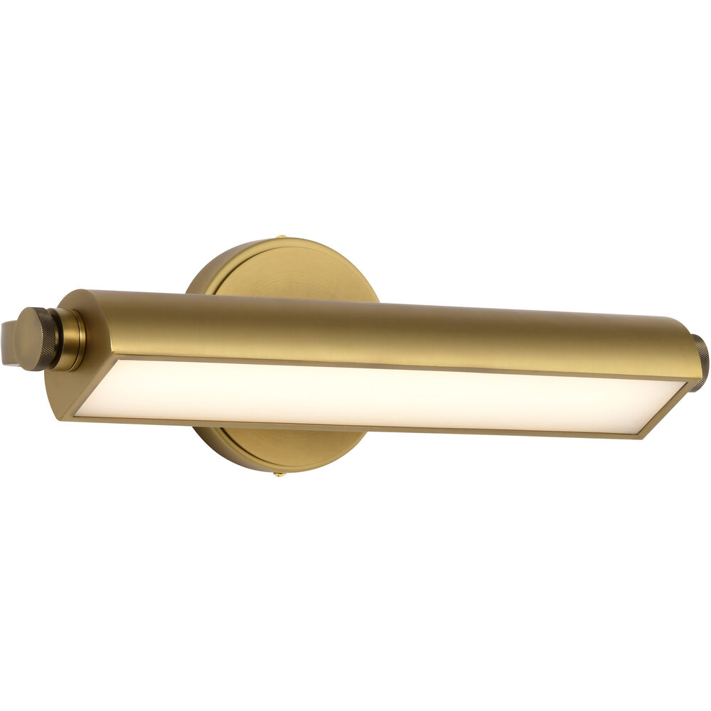 Nuvo Lighting Auden LED 17.75 Inch Vintage Brass Vanity Wall Light