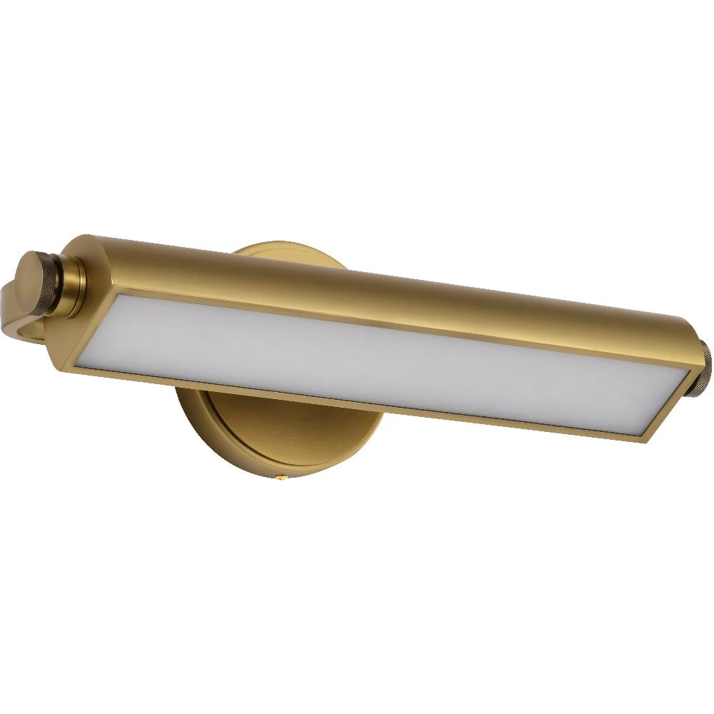 nuvo lighting Auden LED 17.75 inch Vintage Brass Vanity Wall Light