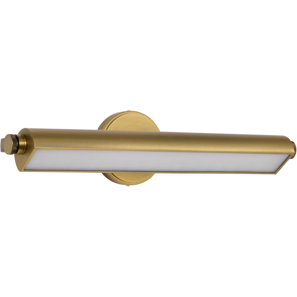 Nuvo Lighting Auden LED 23.5 Inch Vintage Brass Vanity Wall Light