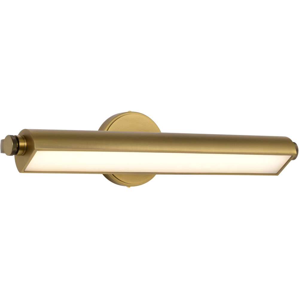 Nuvo Lighting Auden LED 23.5 Inch Vintage Brass Vanity Wall Light