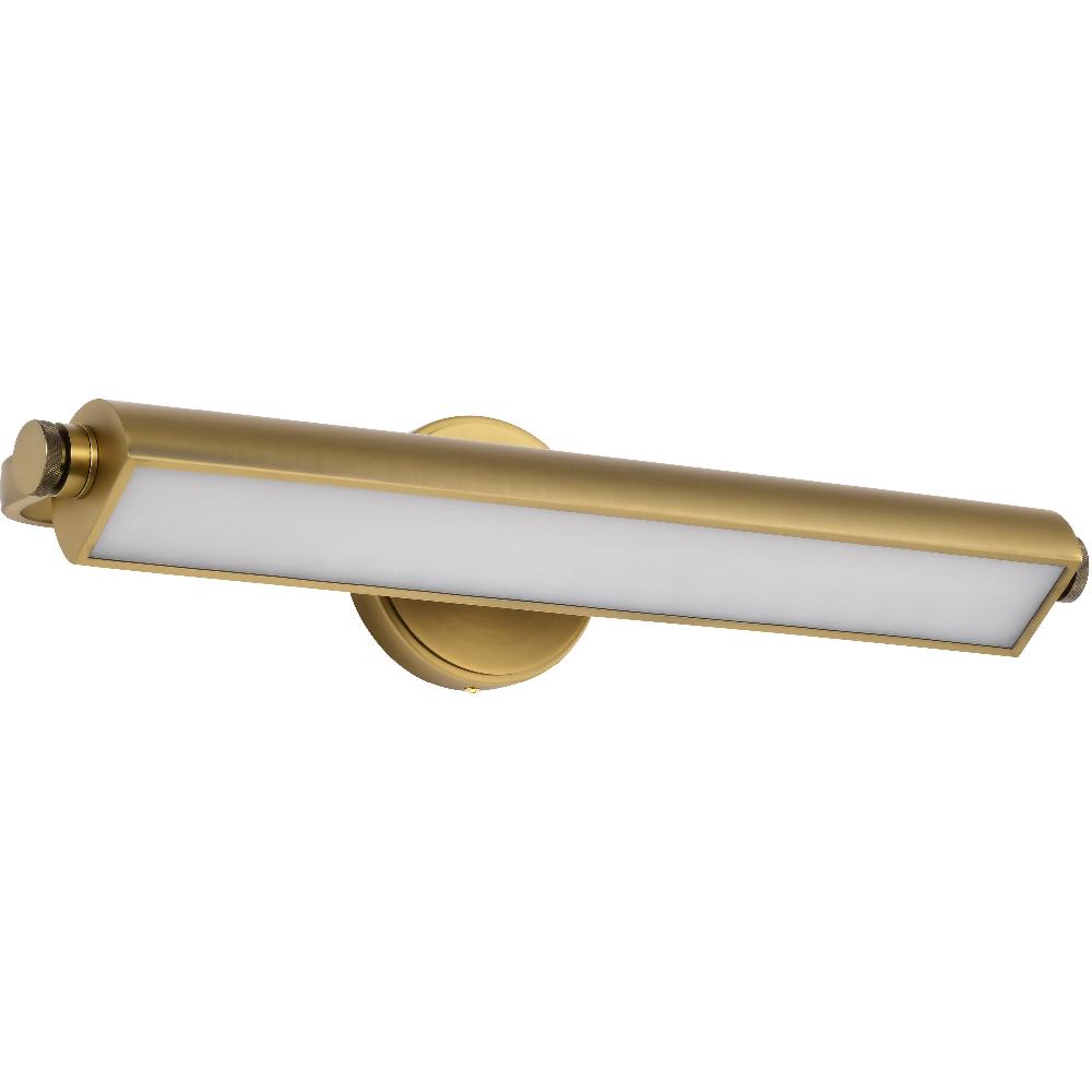 nuvo lighting Auden LED 23.5 inch Vintage Brass Vanity Wall Light
