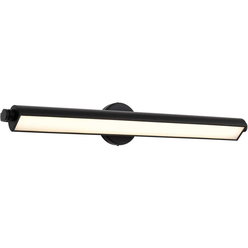 Nuvo Lighting Auden LED 35.5 Inch Black Vanity Wall Light