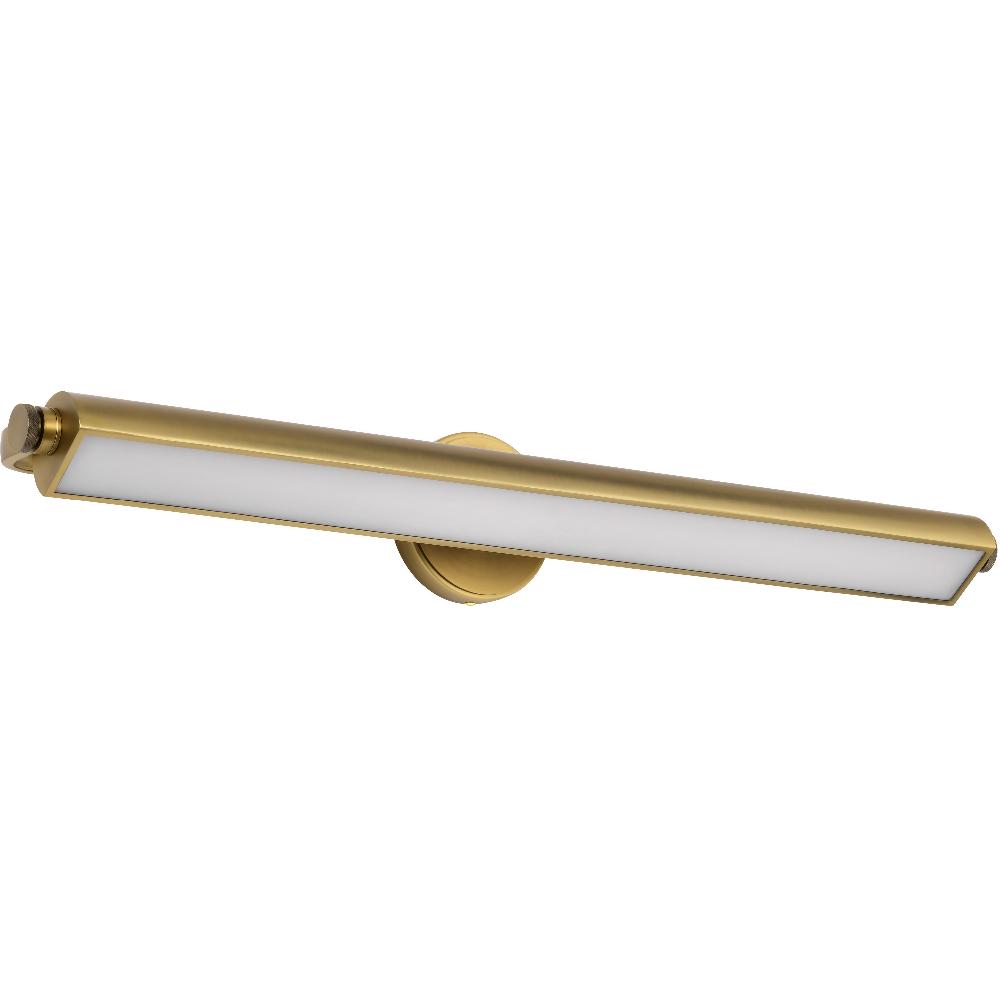 nuvo lighting Auden LED 35.5 inch Vintage Brass Vanity Wall Light