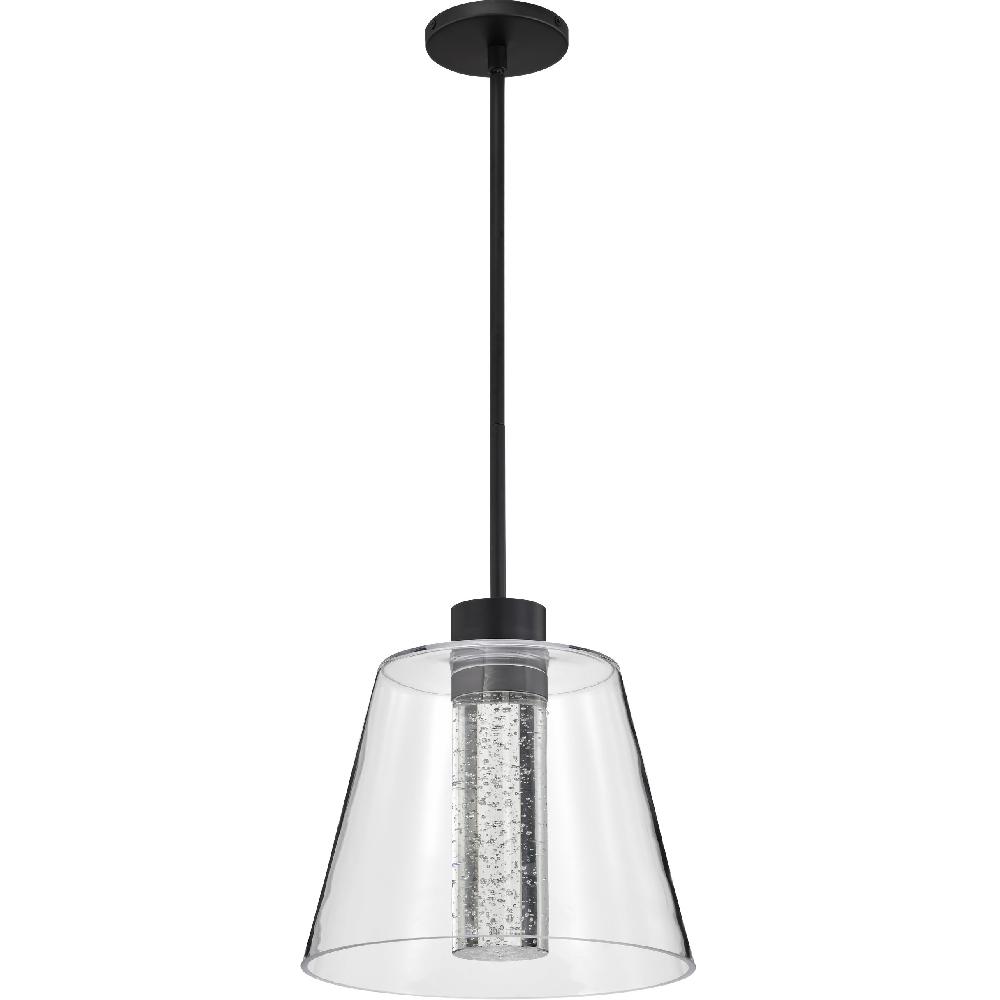 nuvo lighting Aura LED 12 inch Matte Black Pendant Ceiling Light