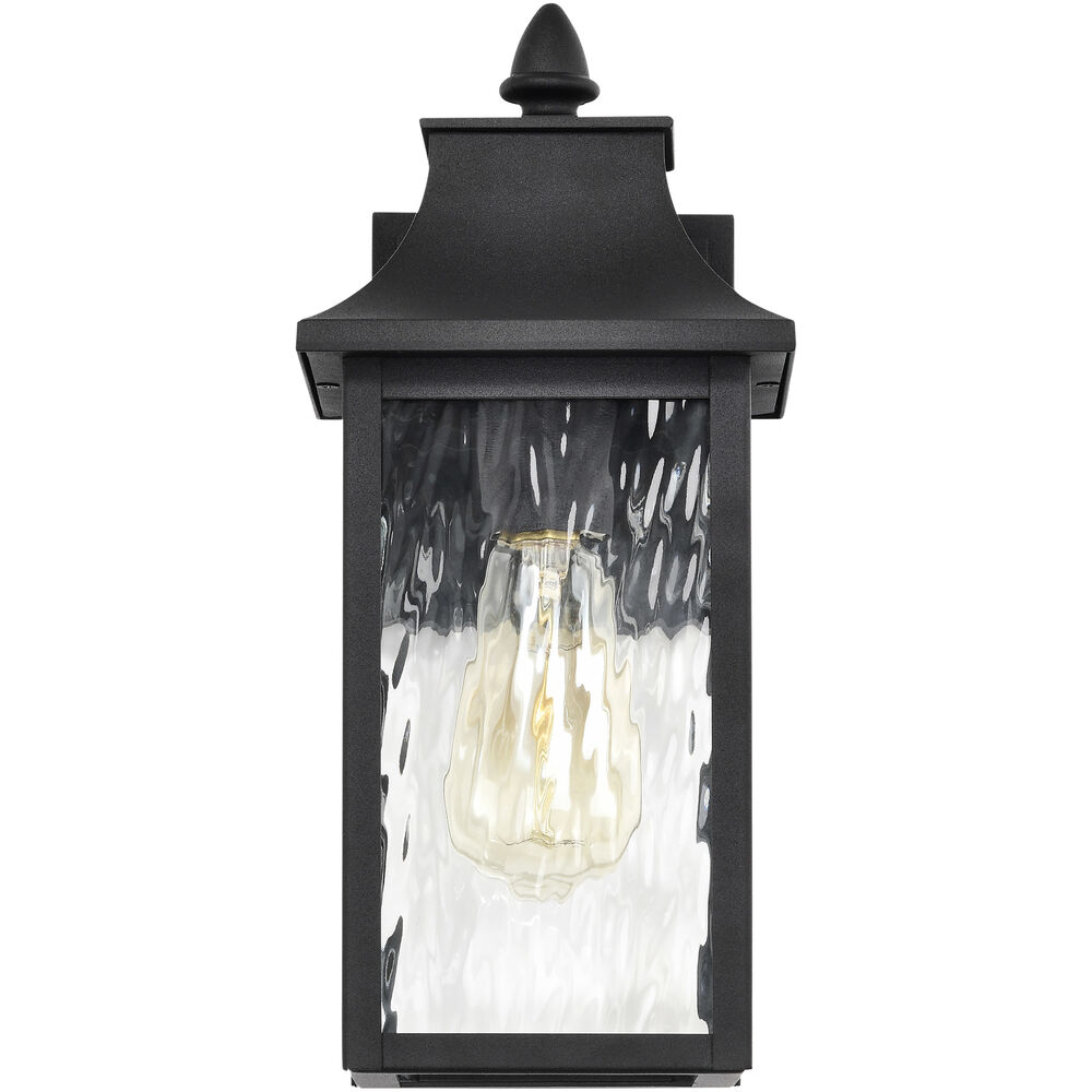 Nuvo Lighting Austen 13 Inch Matte Black Outdoor Wall Lantern Small