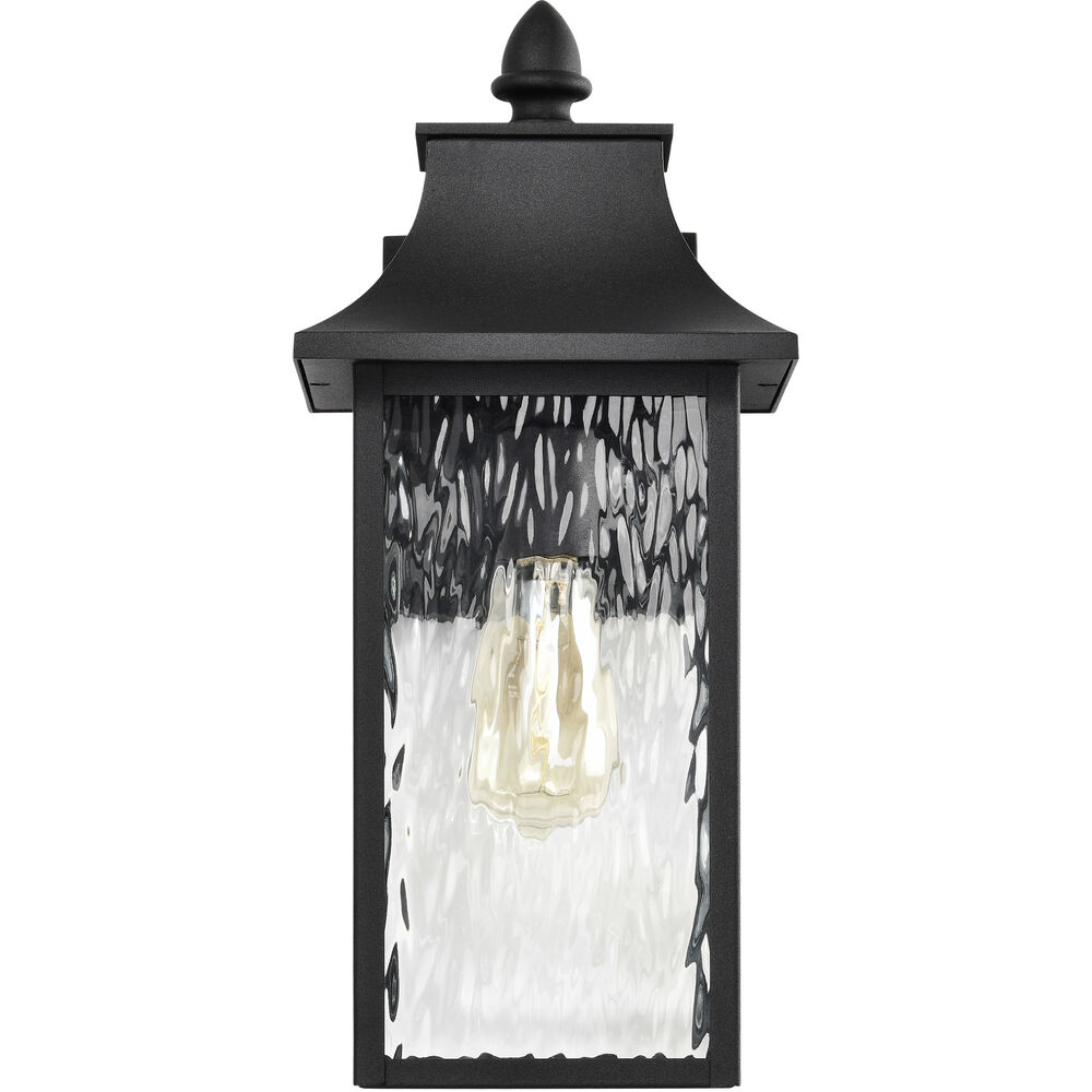 Nuvo Lighting Austen 17 Inch Matte Black Outdoor Wall Lantern Large