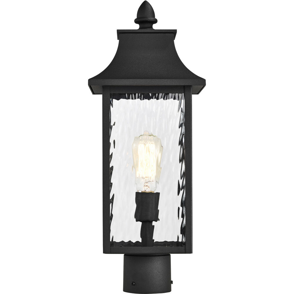 Nuvo Lighting Austen 20 Inch Matte Black Post Lantern