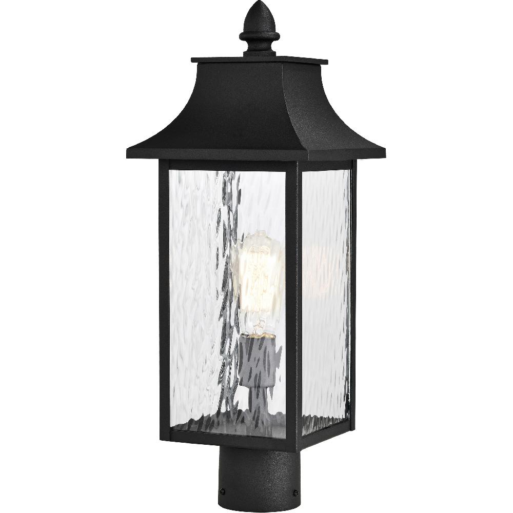 nuvo lighting Austen 20 inch Matte Black Post Lantern