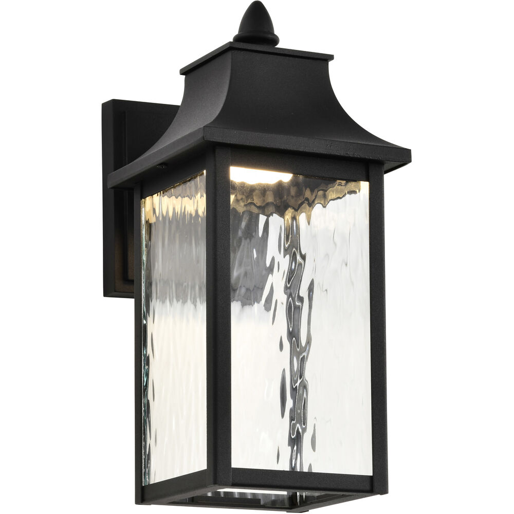 Nuvo Lighting Austen LED 13.25 Inch Matte Black Outdoor Wall Sconce