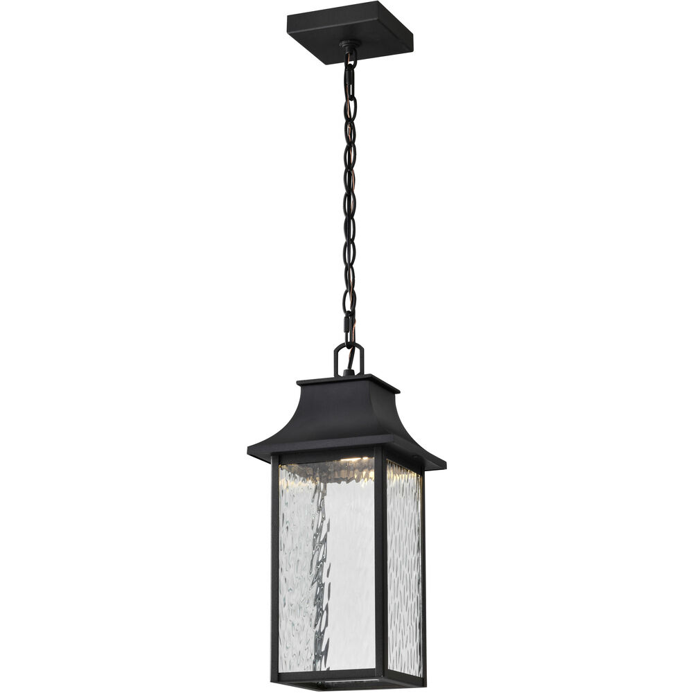 Nuvo Lighting Austen LED Matte Black Outdoor Hanging Fixture