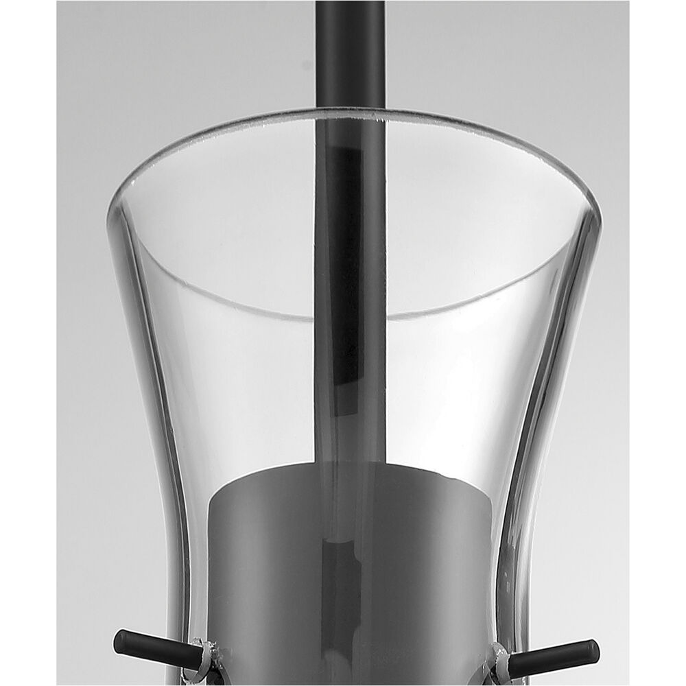 Nuvo Lighting Bahari 1 Light 4 Inch Black Pendant Ceiling Light