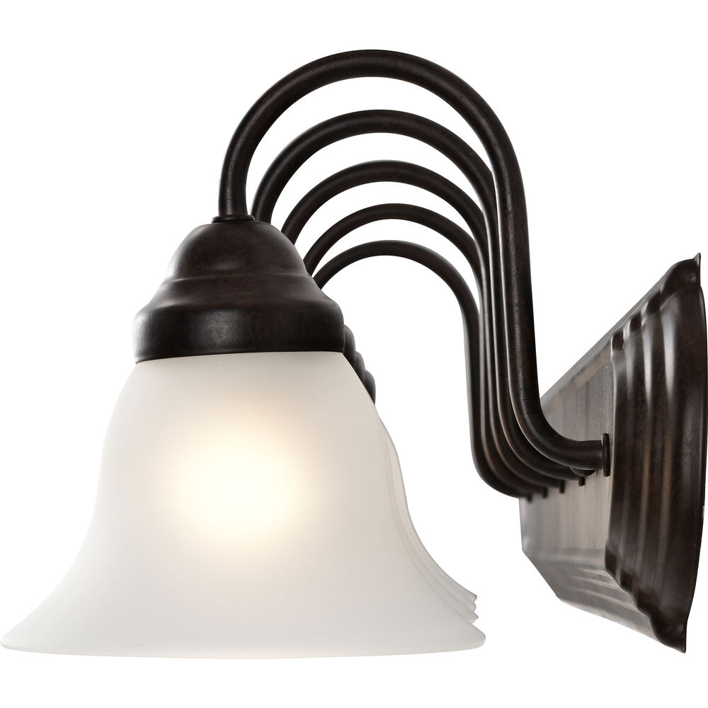 Nuvo Lighting Ballerina 5 Light 36 Inch Mahogany Bronze Vanity Light Wall Light