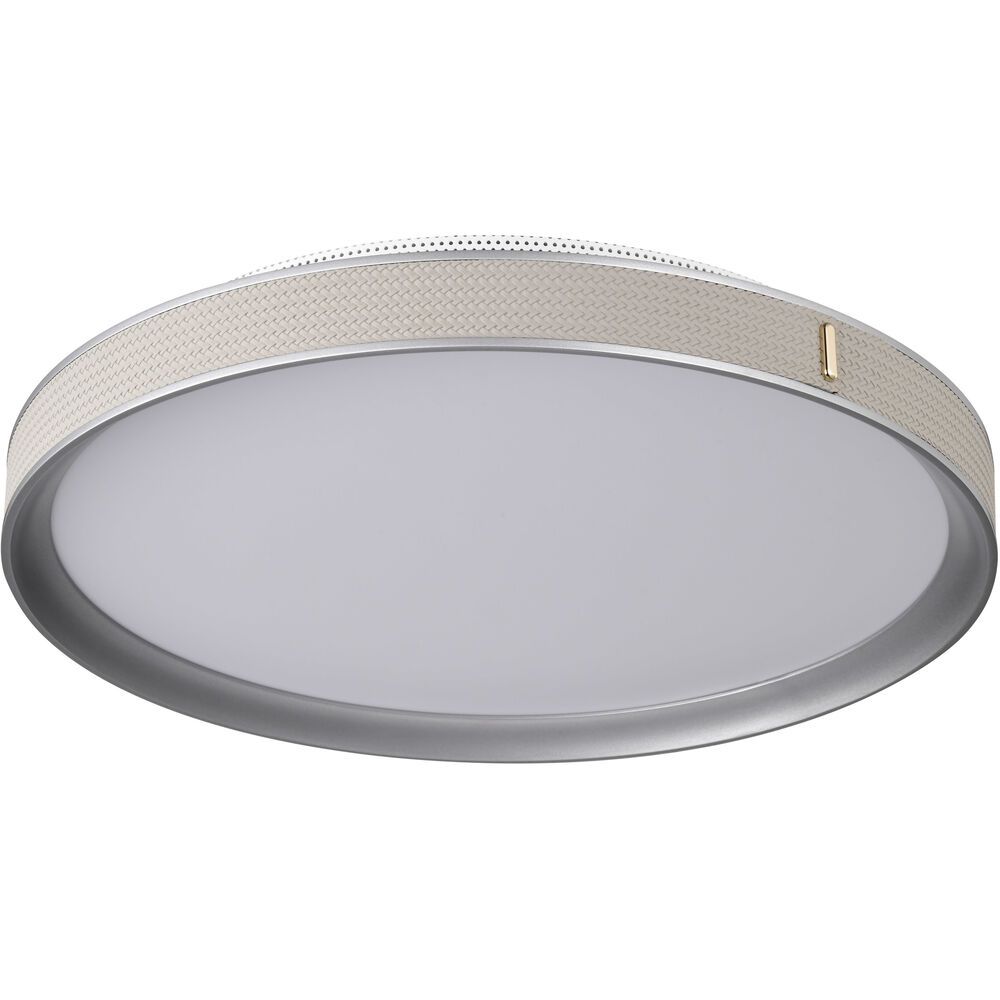 Nuvo Lighting Bandon LED 19.5 Inch Gray Flush Mount Ceiling Light