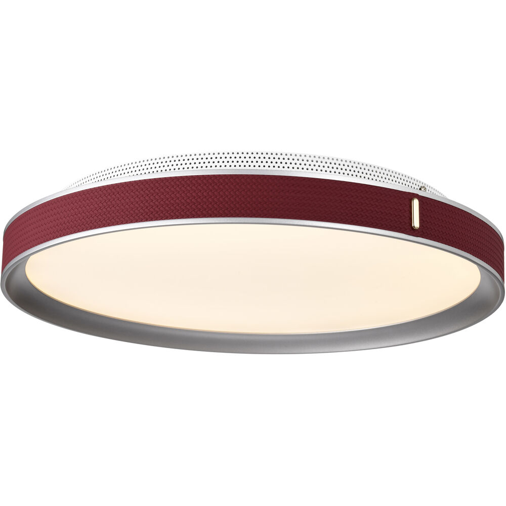 Nuvo Lighting Bandon LED 19.5 Inch Gray Flush Mount Ceiling Light