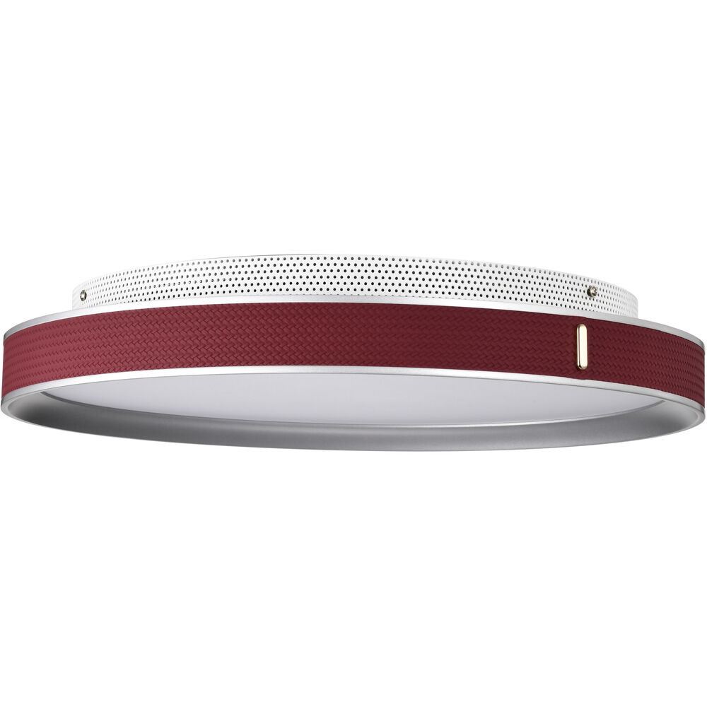 Nuvo Lighting Bandon LED 19.5 Inch Gray Flush Mount Ceiling Light