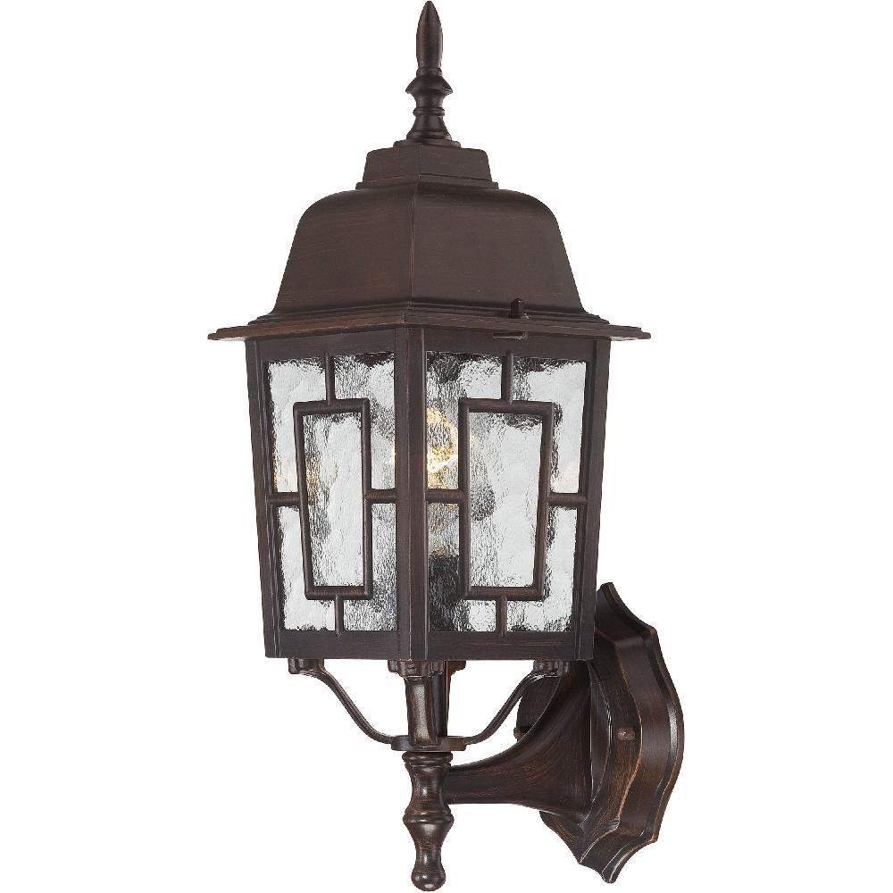 nuvo lighting Banyan 1 Light 17 inch Rustic Bronze Outdoor Wall Sconce