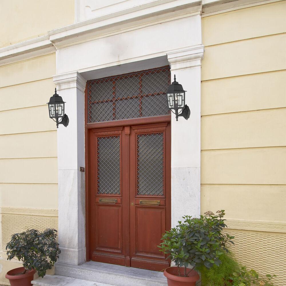 Nuvo Lighting Banyan 1 Light 17 Inch Textured Black Outdoor Wall Lantern