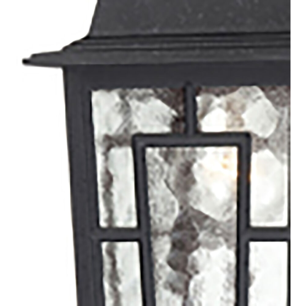 Nuvo Lighting Banyan 1 Light 6 Inch Textured Black Outdoor Hanging Lantern