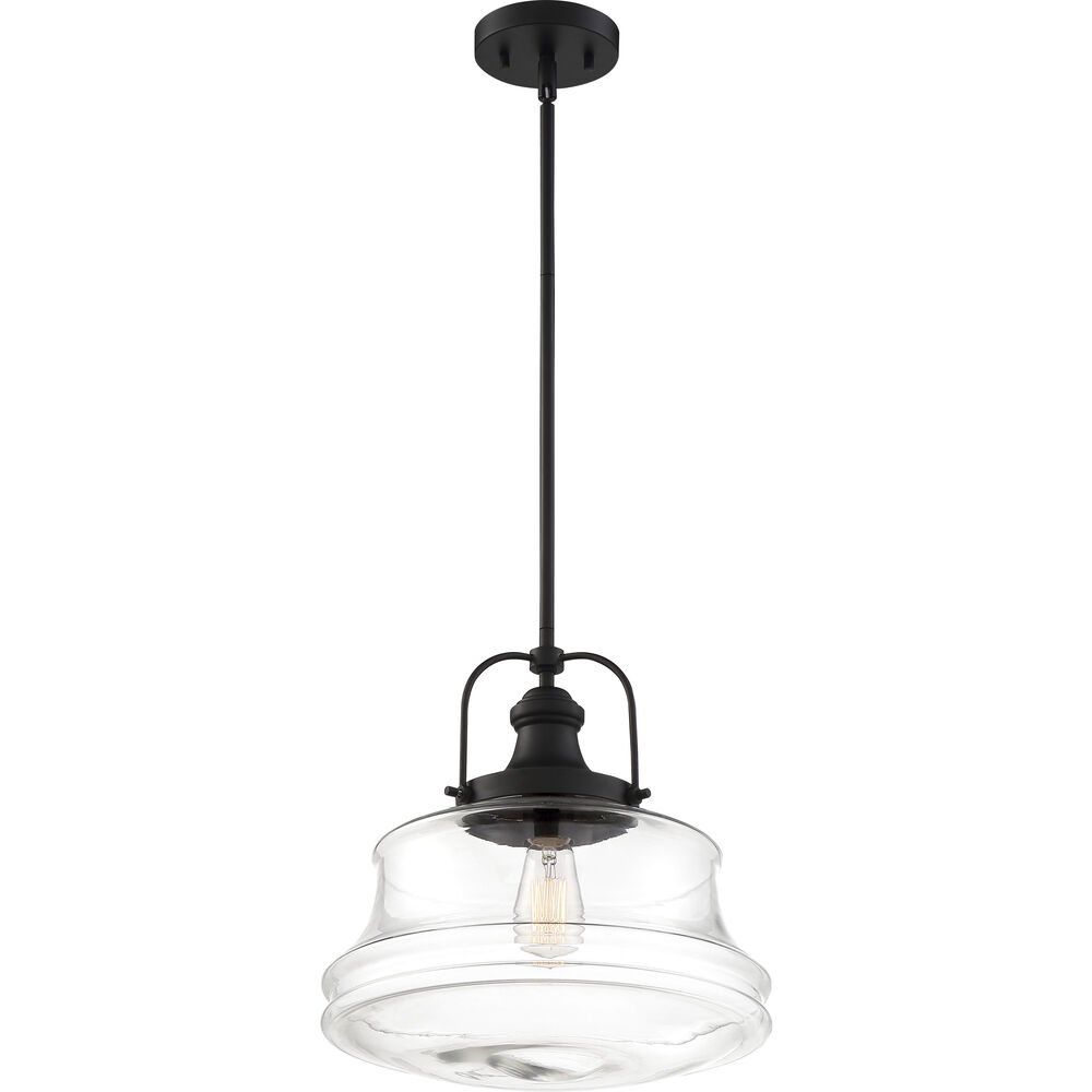 Nuvo Lighting Basel 1 Light 14 Inch Aged Bronze Pendant Ceiling Light