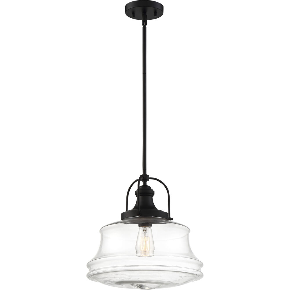 Nuvo Lighting Basel 1 Light 14 Inch Aged Bronze Pendant Ceiling Light