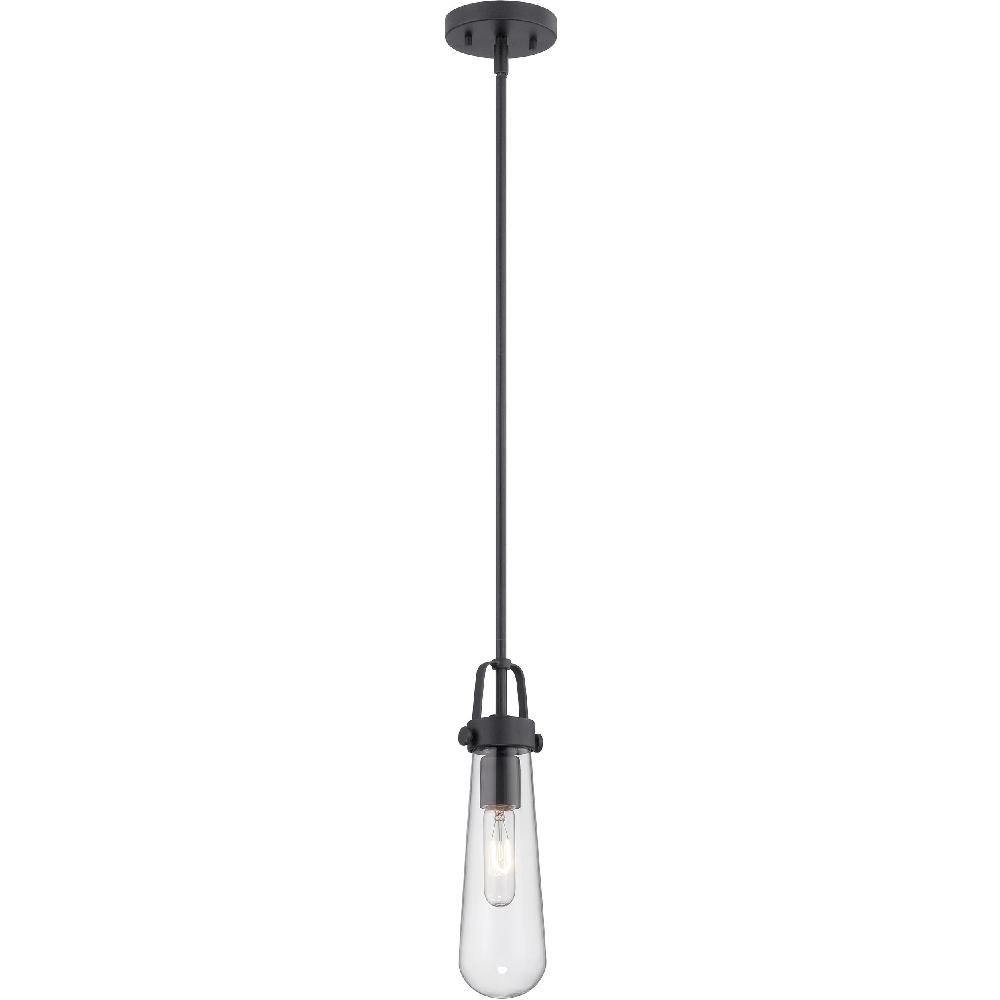 nuvo lighting Beaker 1 Light 5 inch Aged Bronze Mini Pendant Ceiling Light