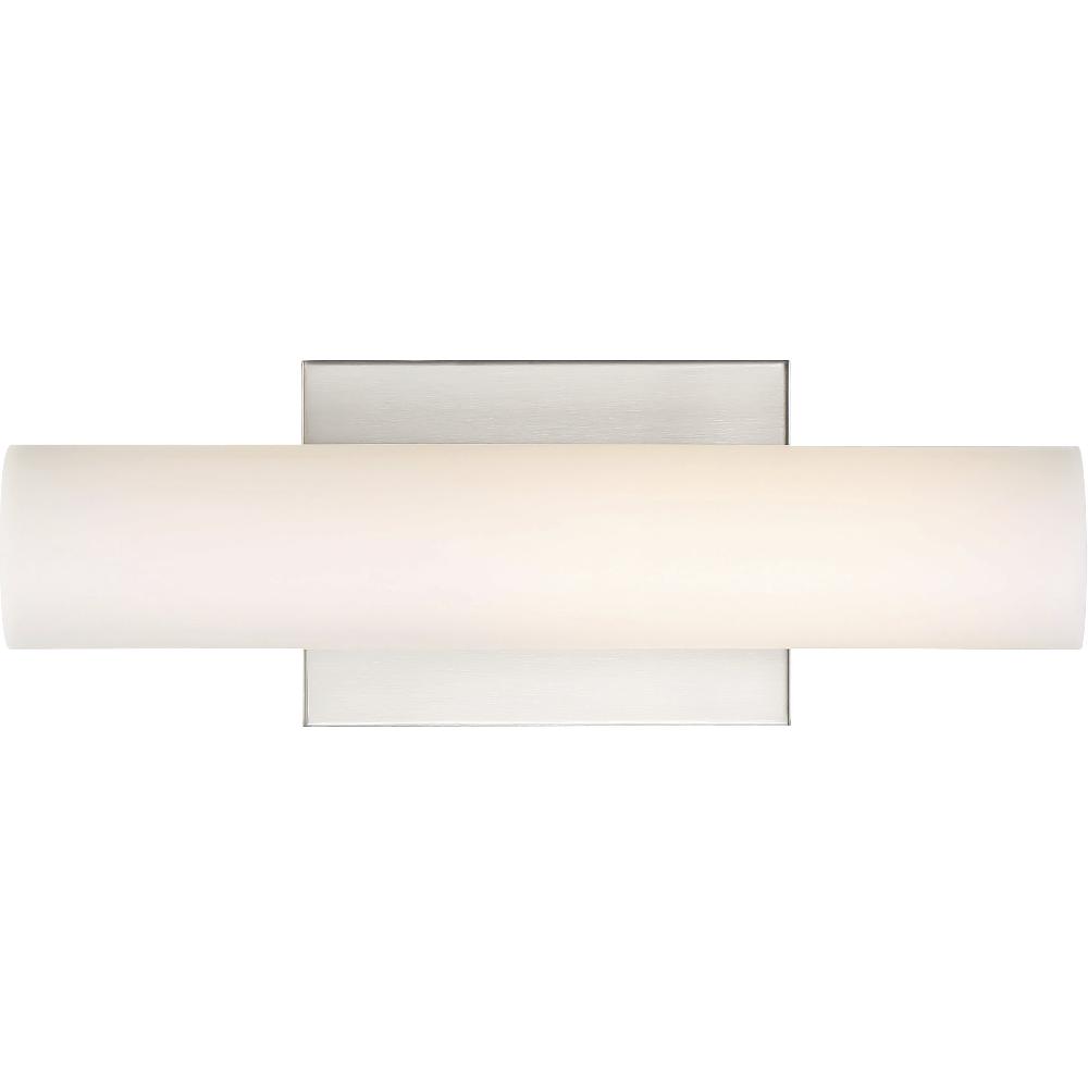 nuvo lighting Bend LED 13 inch Brushed Nickel Vanity Light Wall Light