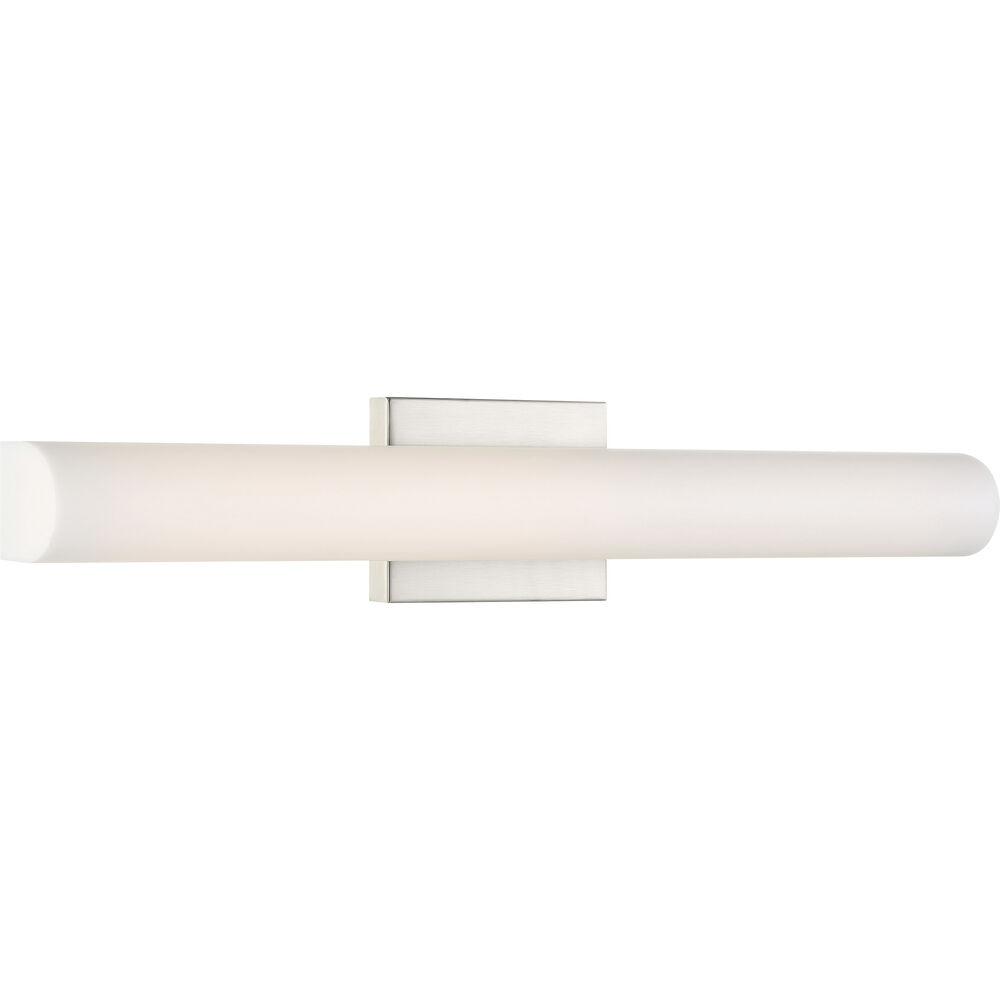 Nuvo Lighting Bend LED 26 Inch Brushed Nickel Vanity Light Wall Light