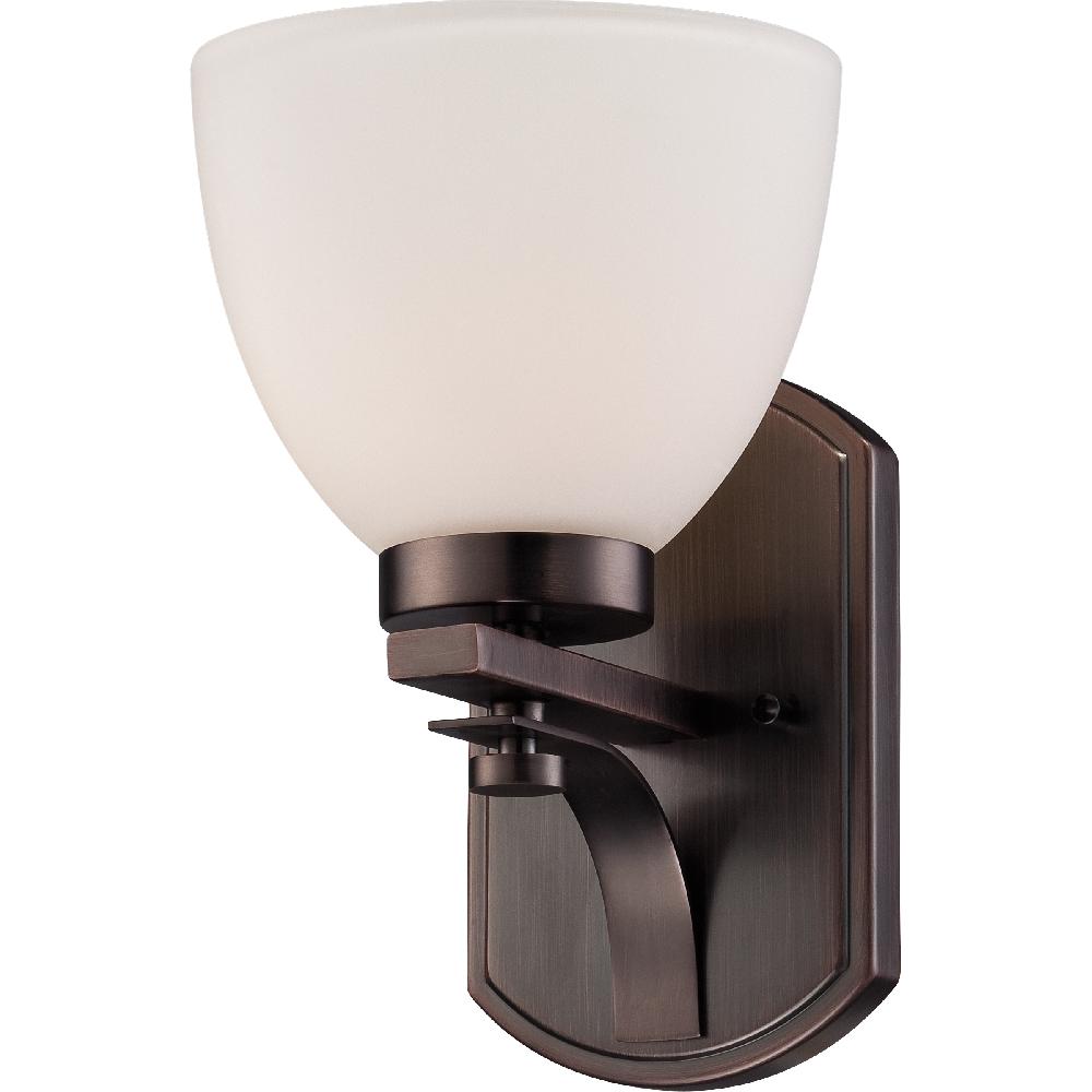 nuvo lighting Bentley 1 Light 10.25 inch Hazel Bronze Vanity Light Wall Light