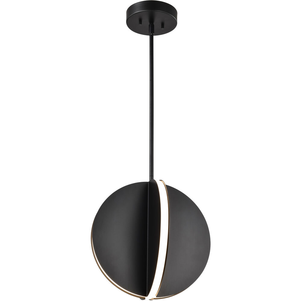 Nuvo Lighting Blaine LED 12.88 Inch Matte Black Pendant Ceiling Light