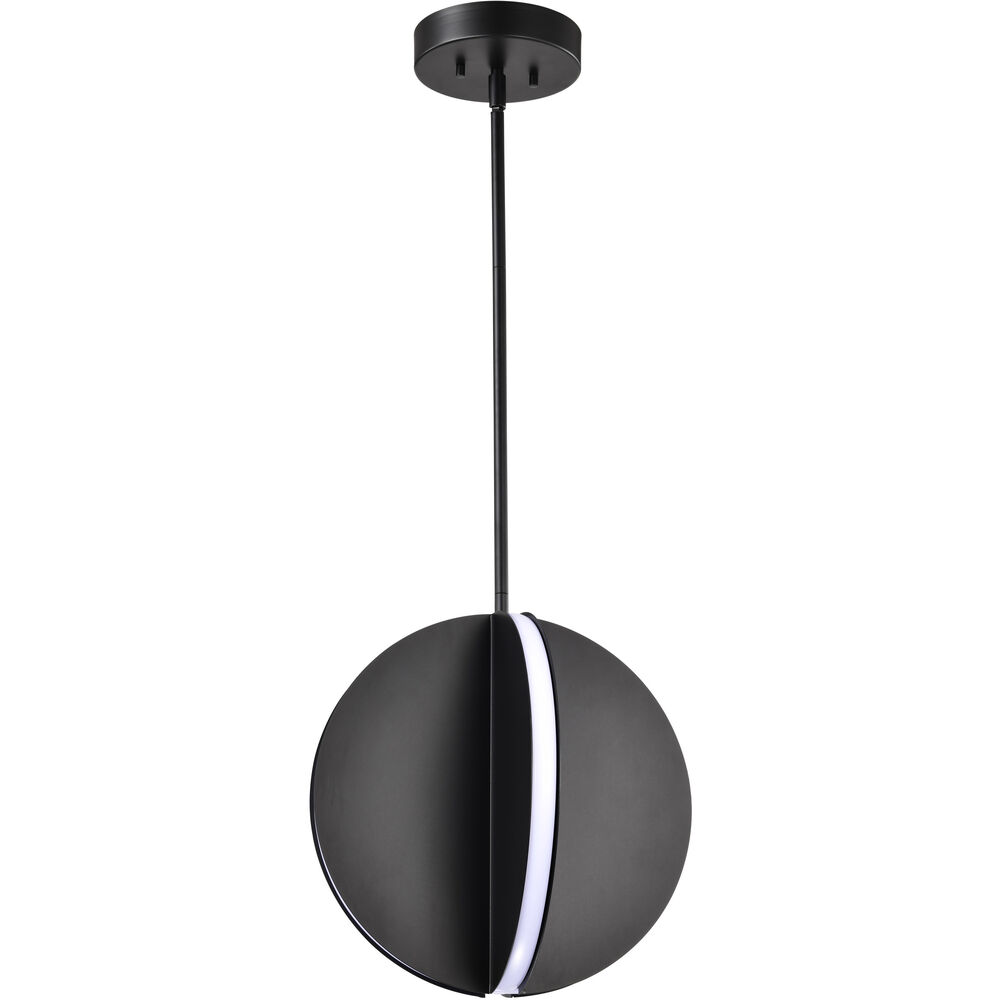 Nuvo Lighting Blaine LED 12.88 Inch Matte Black Pendant Ceiling Light