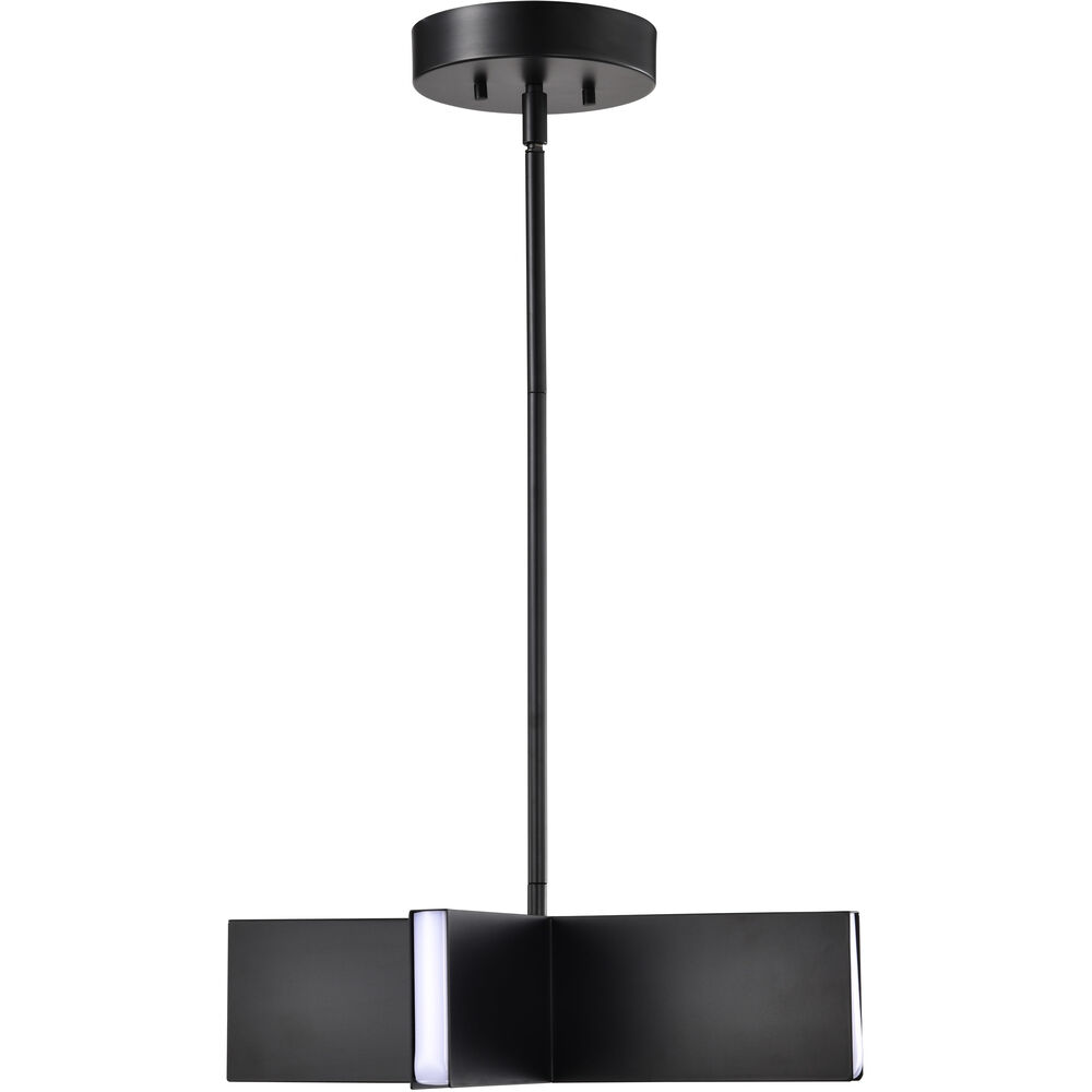 Nuvo Lighting Blaine LED 15.75 Inch Matte Black Pendant Ceiling Light
