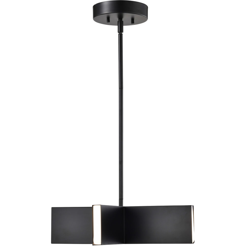 Nuvo Lighting Blaine LED 15.75 Inch Matte Black Pendant Ceiling Light