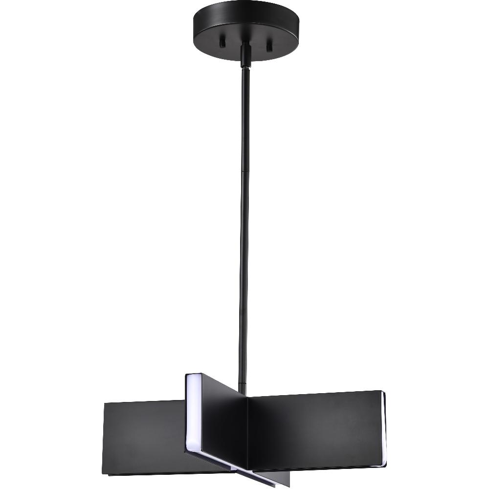 nuvo lighting Blaine LED 15.75 inch Matte Black Pendant Ceiling Light