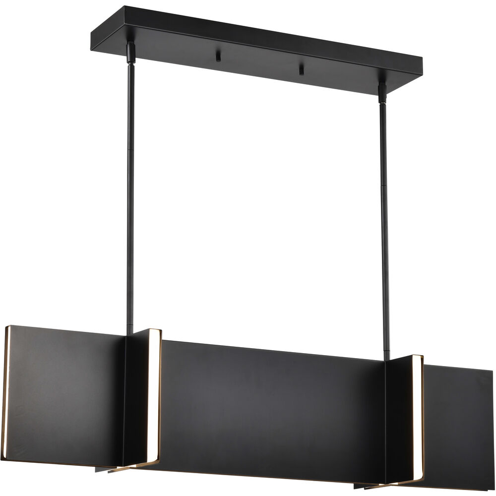 Nuvo Lighting Blaine LED 7.88 Inch Matte Black Pendant Ceiling Light