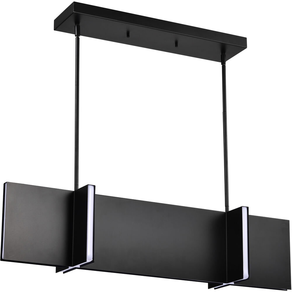 Nuvo Lighting Blaine LED 7.88 Inch Matte Black Pendant Ceiling Light