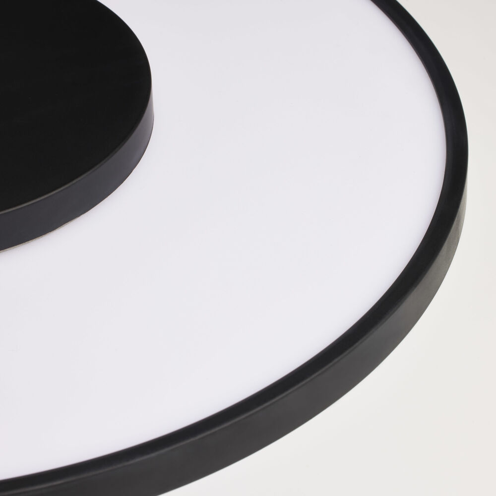 Nuvo Lighting Blink 13 Inch Black Flush Mount Ceiling Light
