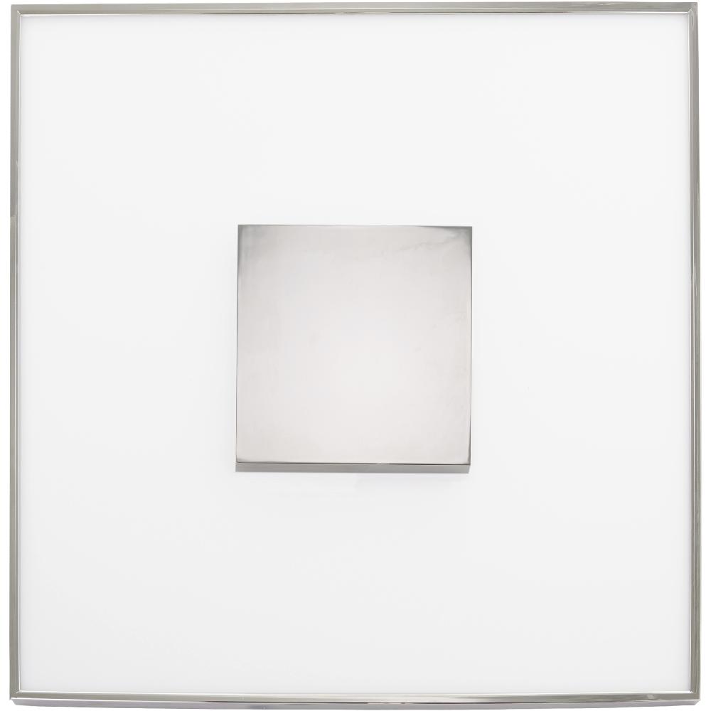 nuvo lighting Blink 17 inch Polished Nickel Flush Mount Ceiling Light