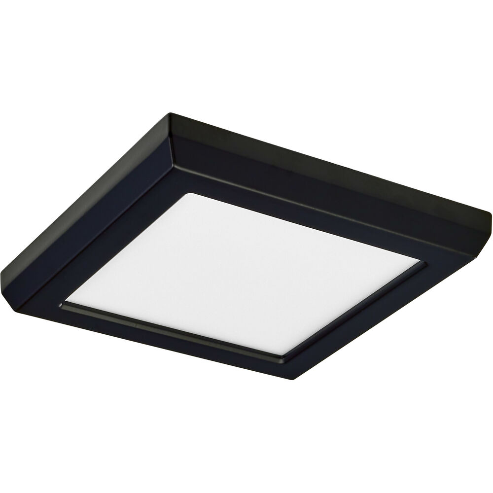 Nuvo Lighting Blink LED 5 Inch Black Edge Lit Ceiling Light