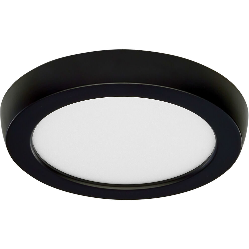 Nuvo Lighting Blink LED 5 Inch Black Edge Lit Ceiling Light